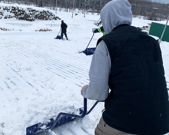Déneigement institutionnel